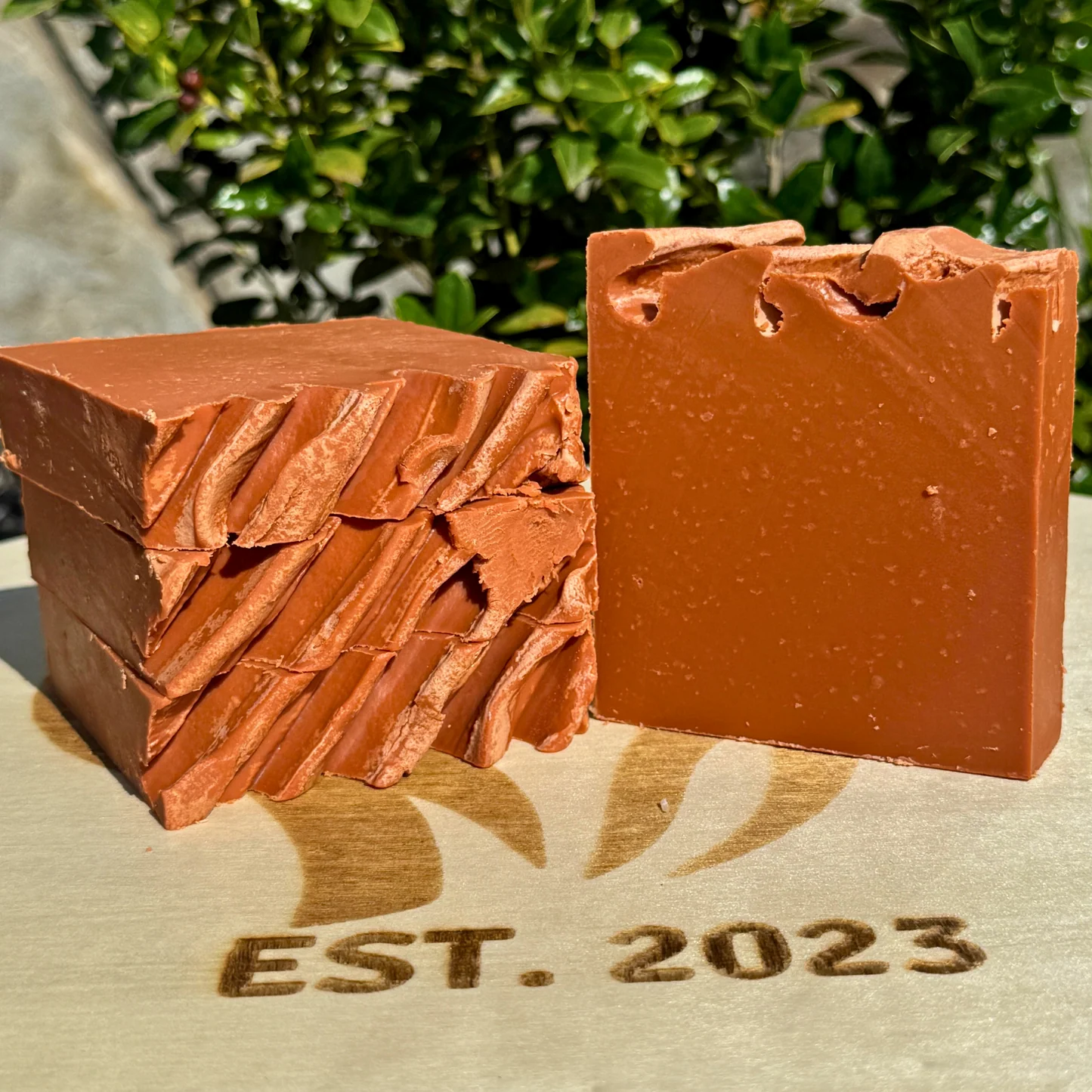 Red Moroccan Clay & Patchouli Beef Tallow Soap