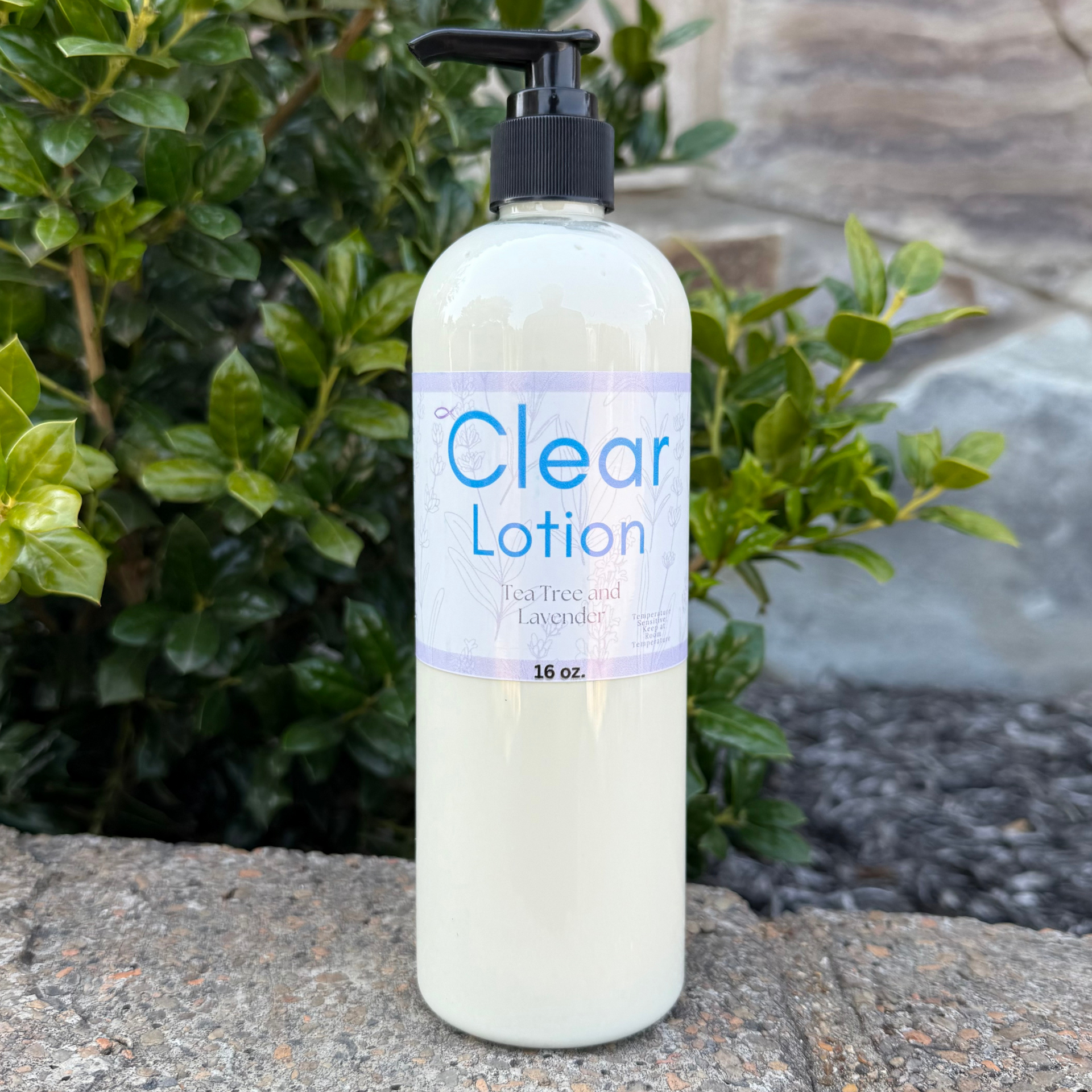 Clear Tallow Lotion (Tea Tree & Lavender) 16oz