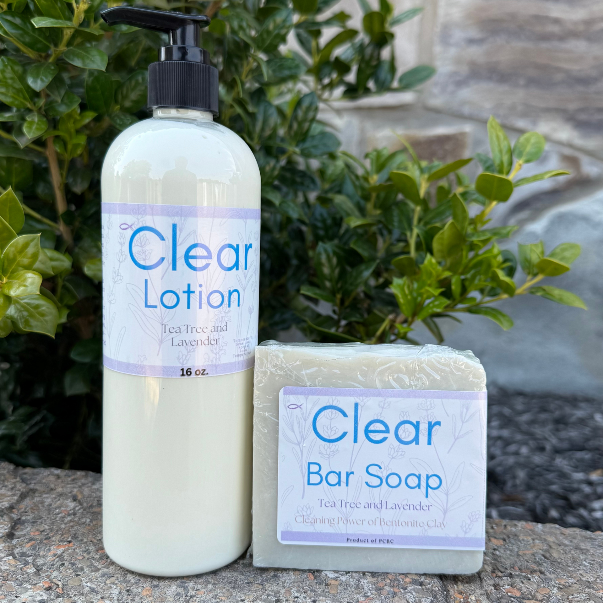 Clear Tallow Care Bundle (Tea Tree & Lavender)