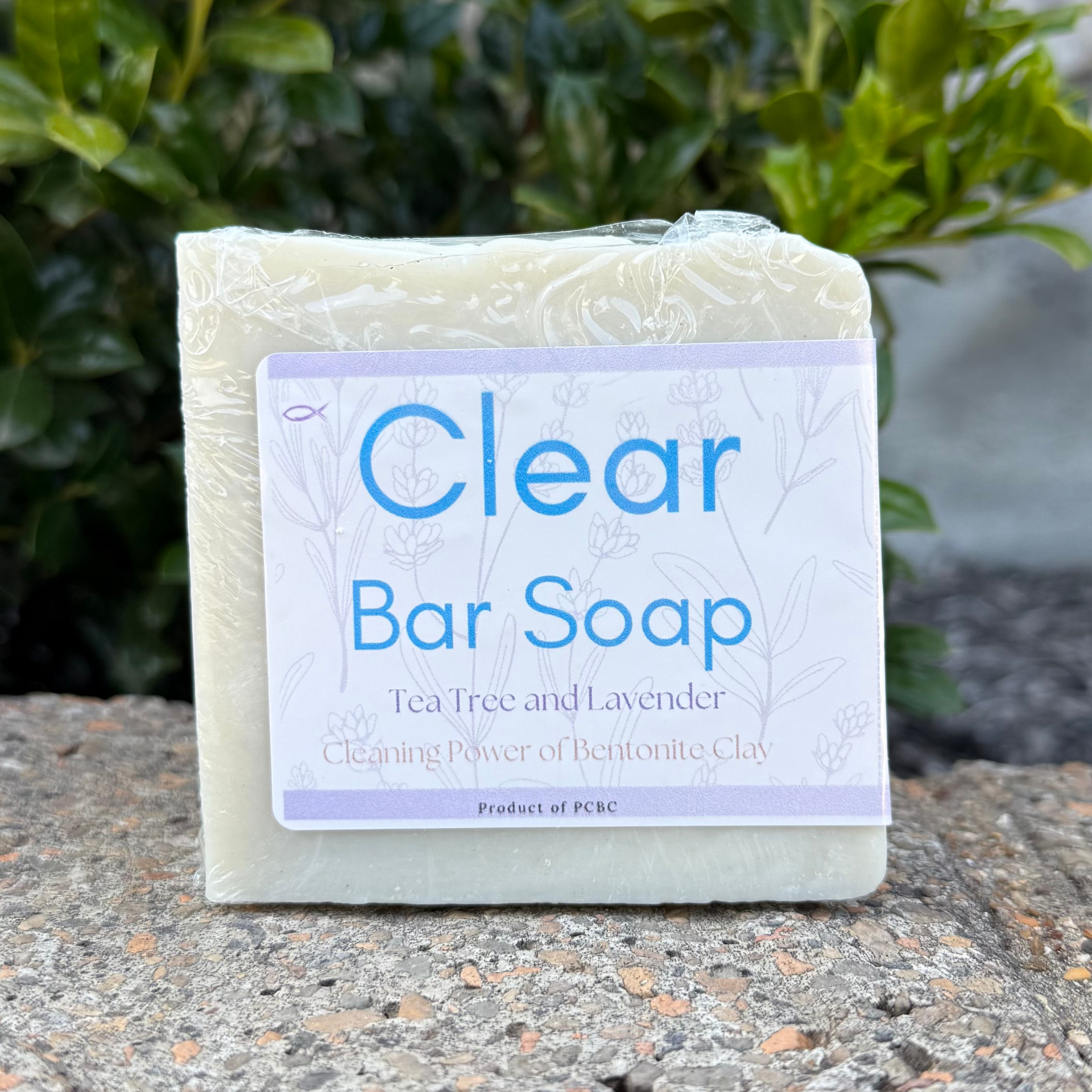 Clear Bar Soap (Tea Tree & Lavender)