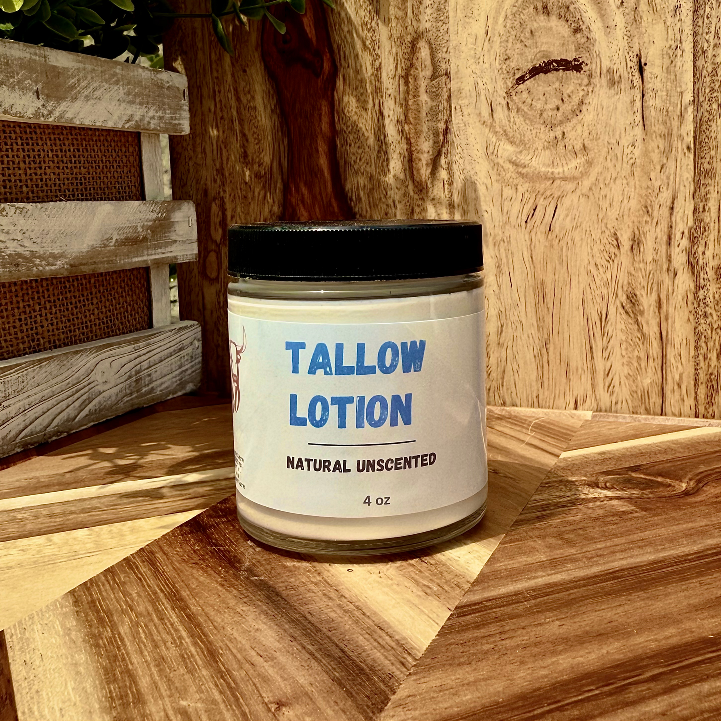Beef Tallow Lotion - Natural Unscented