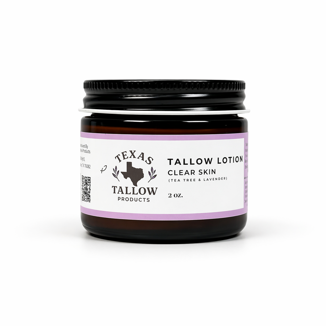 Clear Skin Tallow Lotion (2oz)