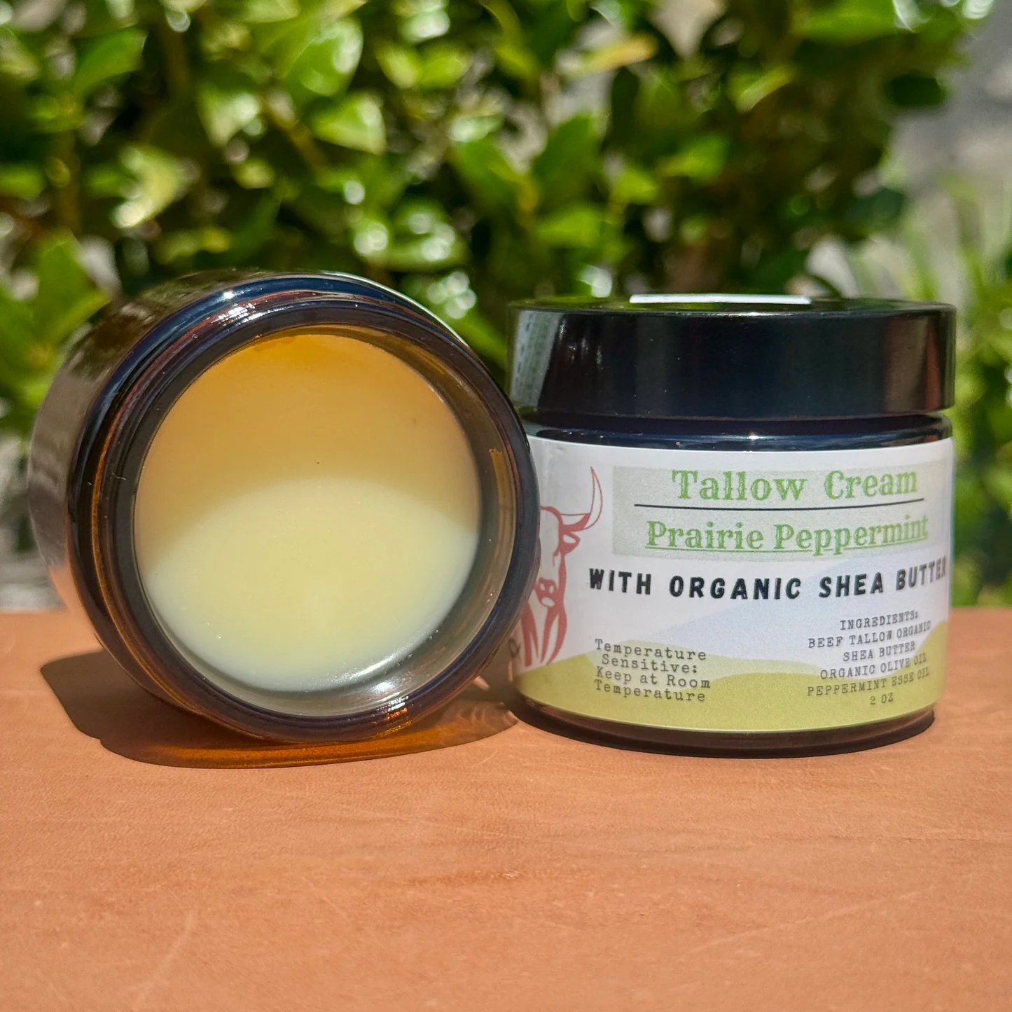Shea Butter Tallow Cream (2OZ) Prairie Peppermint