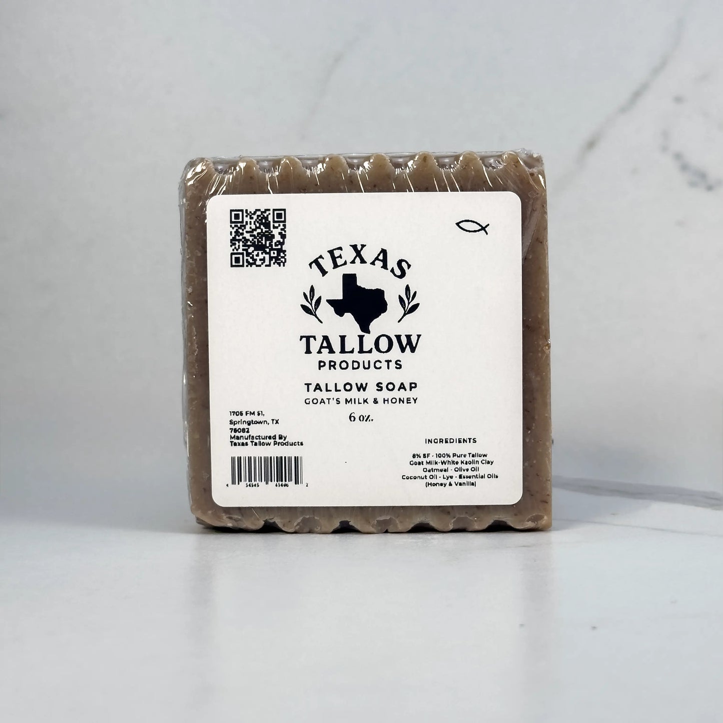 Goat's Milk & Honey Beef Tallow Soap