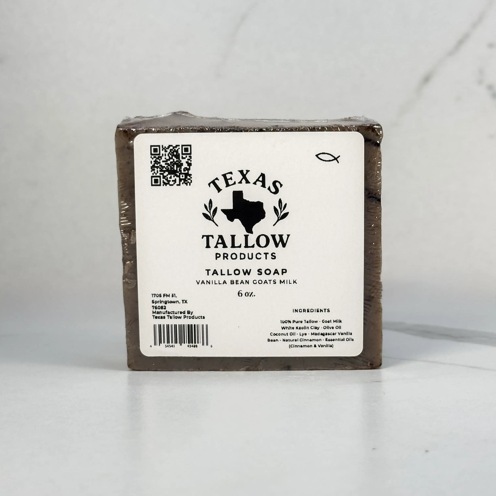 Vanilla Bean & Goats Milk Beef Tallow Soap