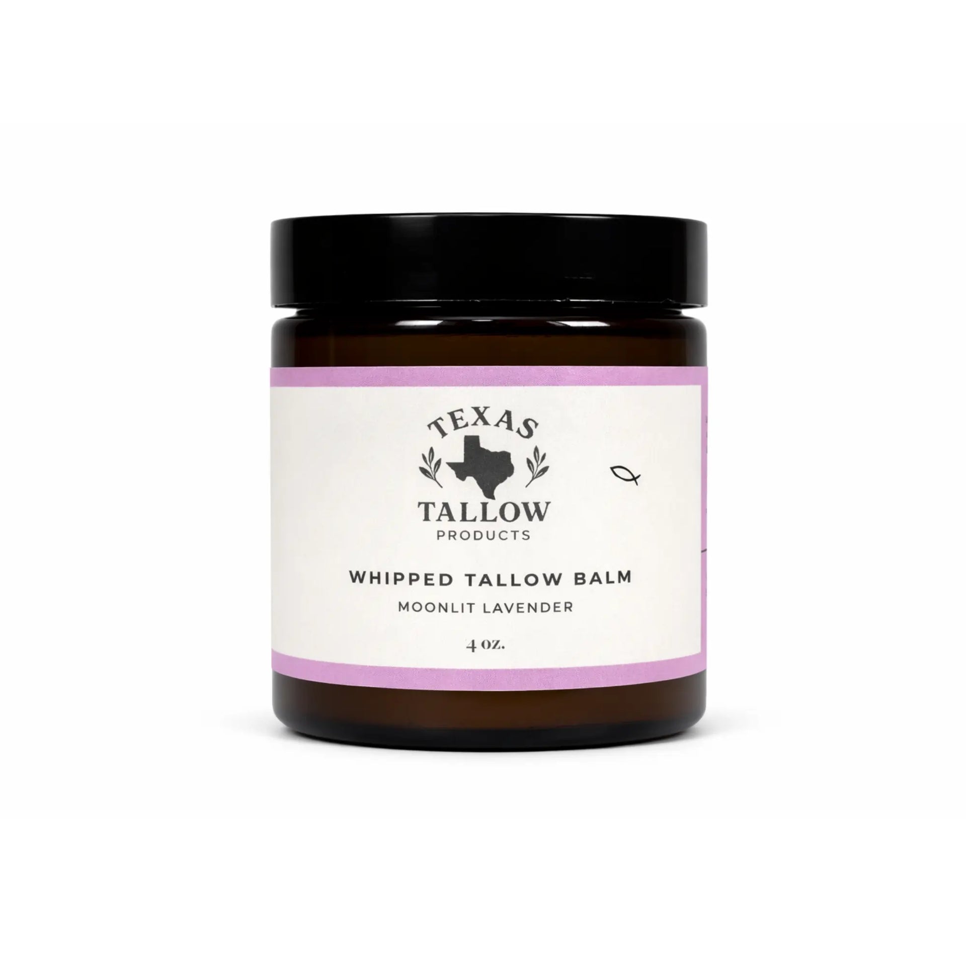 Moonlit Lavender Shea Butter Whipped Tallow Balm 4oz — styled product image