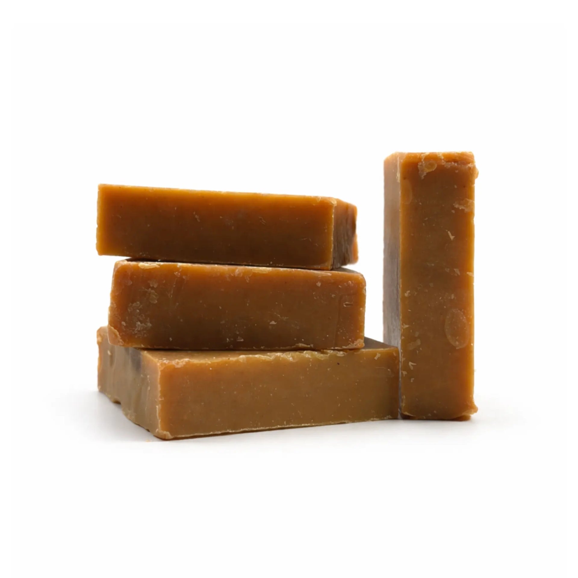 Orange Turmeric Beef Tallow Soap — styled product image