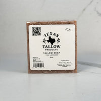 Pink Lavender Beef Tallow Soap — handcrafted 6oz bar with lavender buds