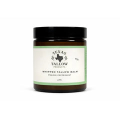 1 Jar — Prairie Peppermint Shea Butter Whipped Tallow Balm (4oz)