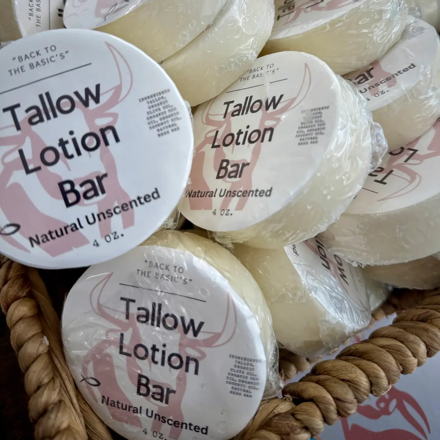 Tallow Lotion Bar (4oz) — view 4 of 4