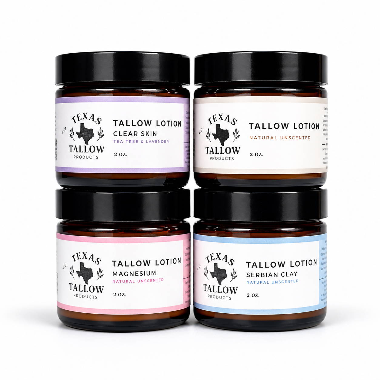 Tallow Lotion Sampler Pack (Free Shipping)