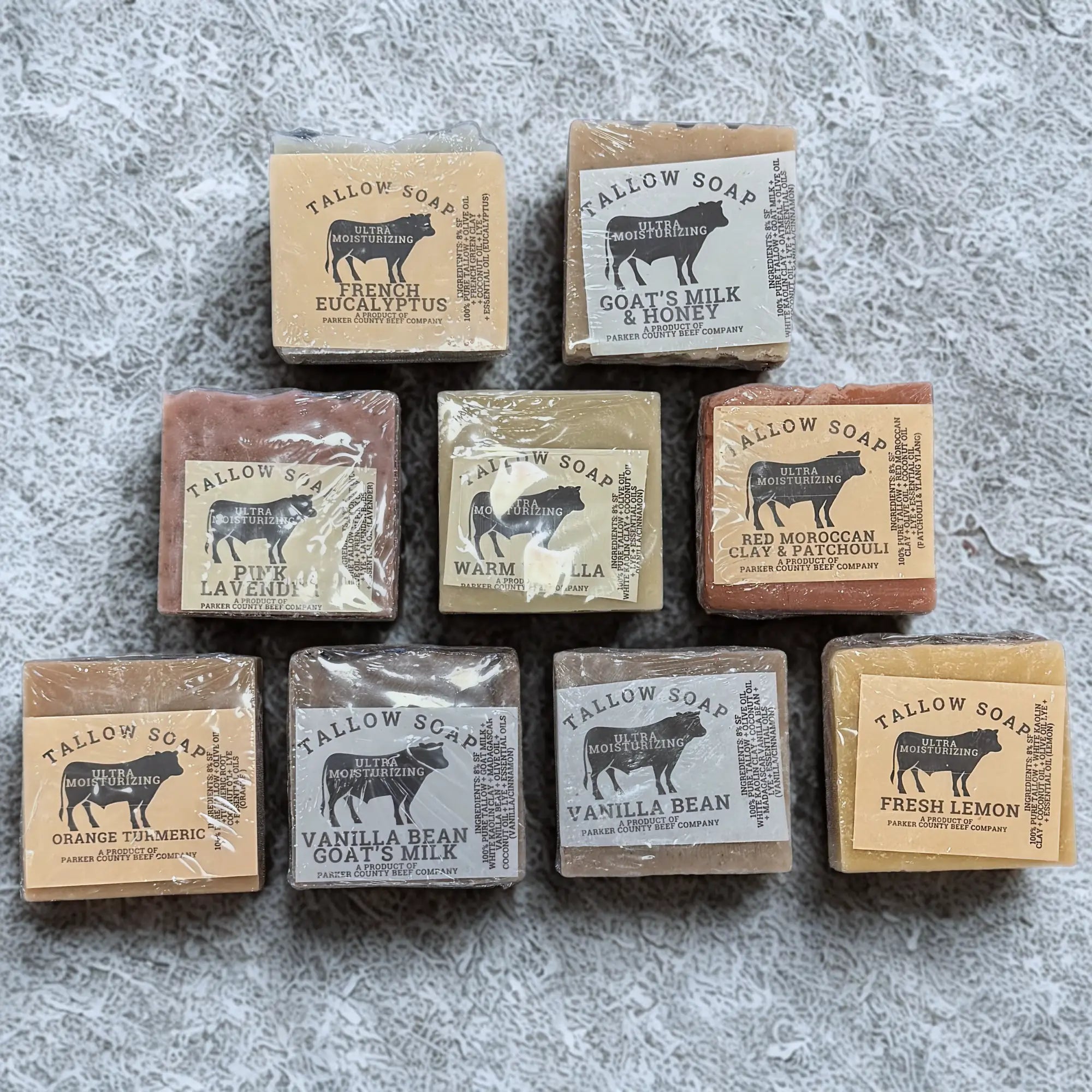 Tallow Soap Sampler 9 Pack — view 2 of 3