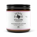 Magnesium Tallow Lotion - Natural Unscented (16oz)