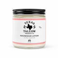 Magnesium Tallow Lotion - Natural Unscented (16oz)