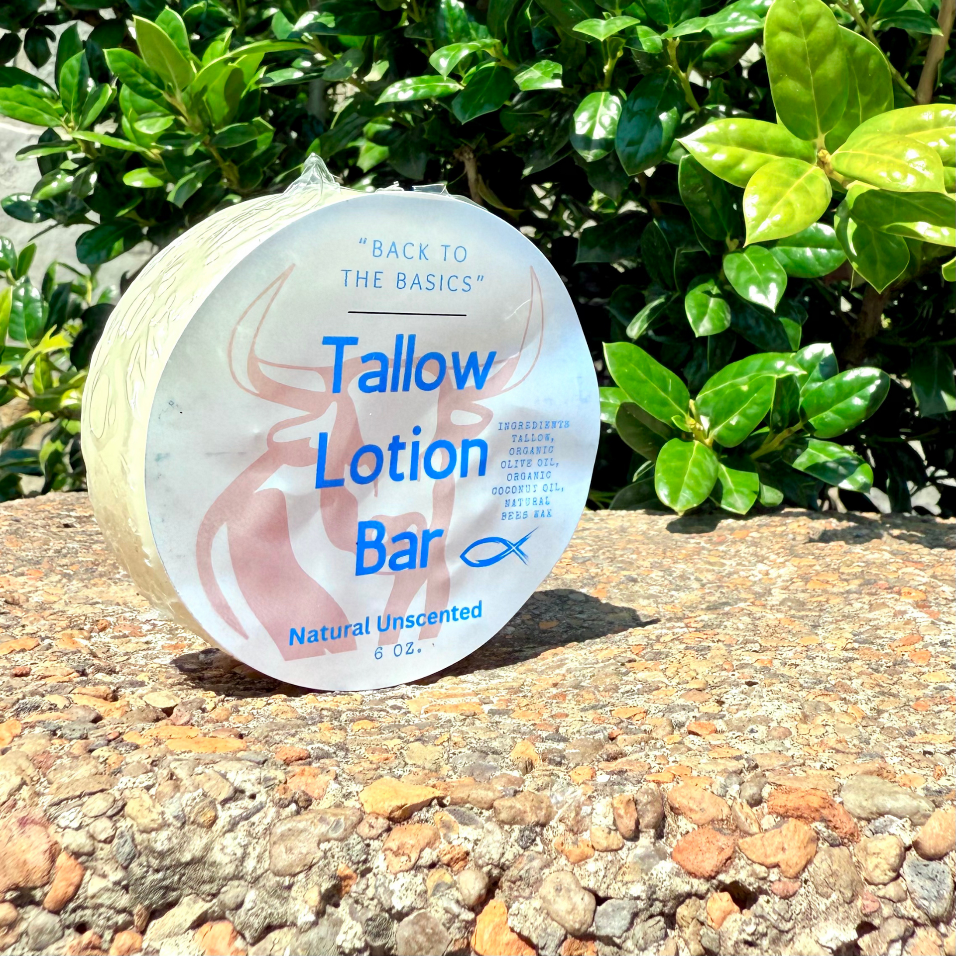 Tallow Lotion Bar (4oz)