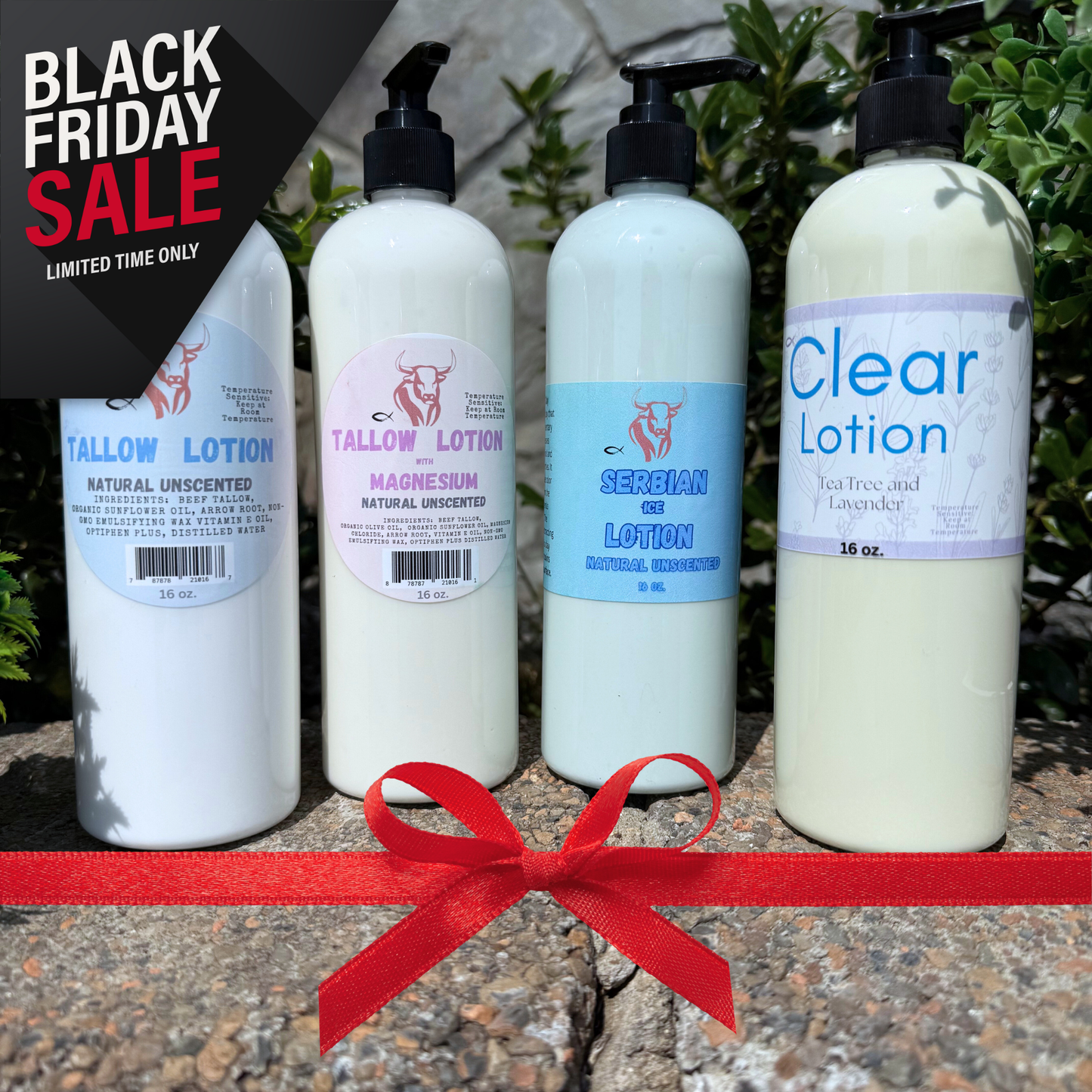 Complete Care Tallow Lotion Bundle