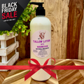 Magnesium Tallow Lotion - Natural Unscented (16oz)