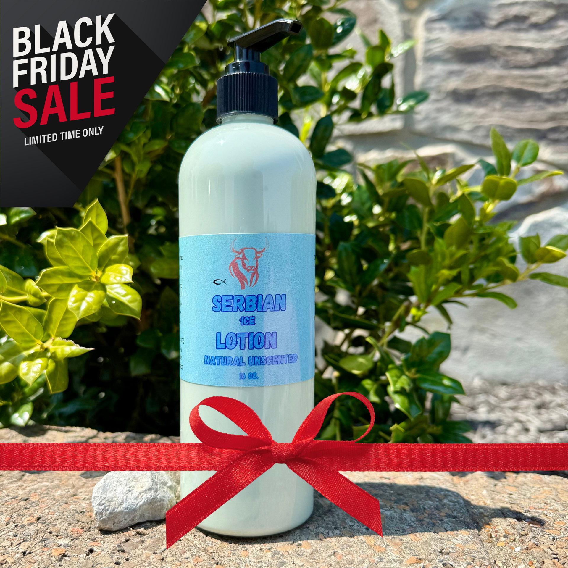 Serbian Clay Beef Tallow Lotion - Natural Unscented