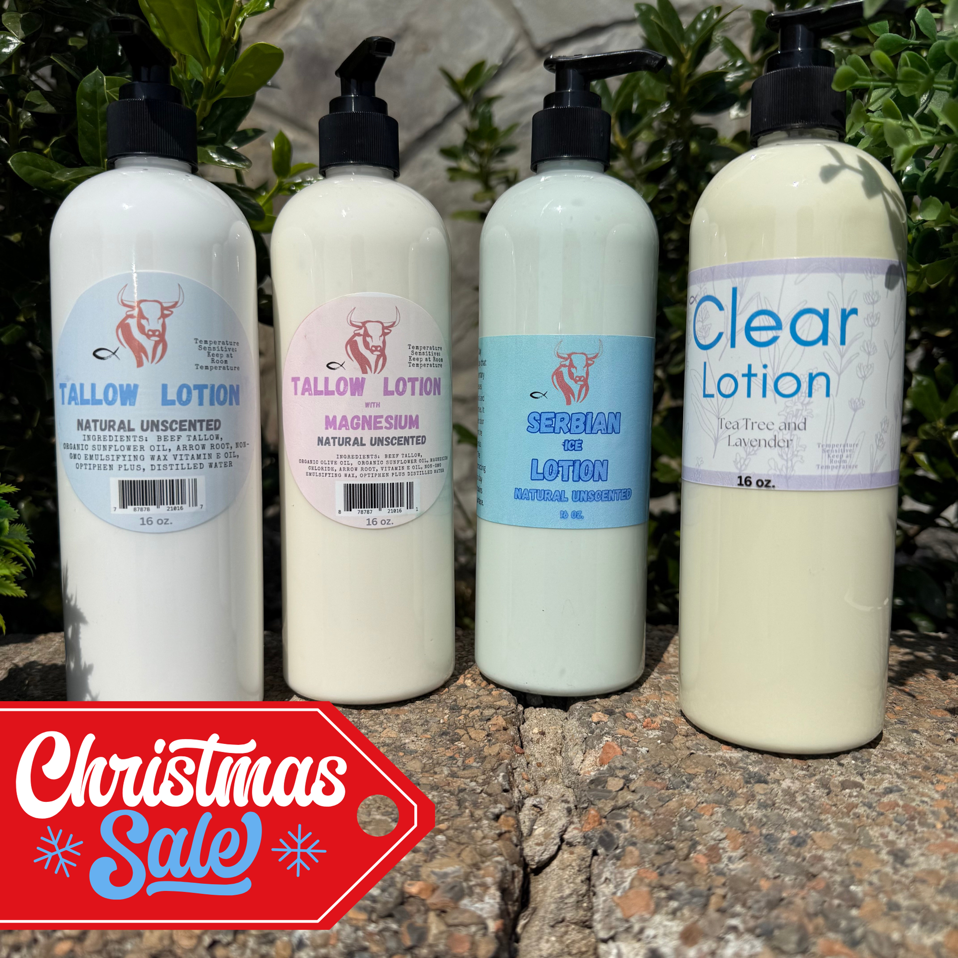 Complete Care Tallow Lotion Bundle