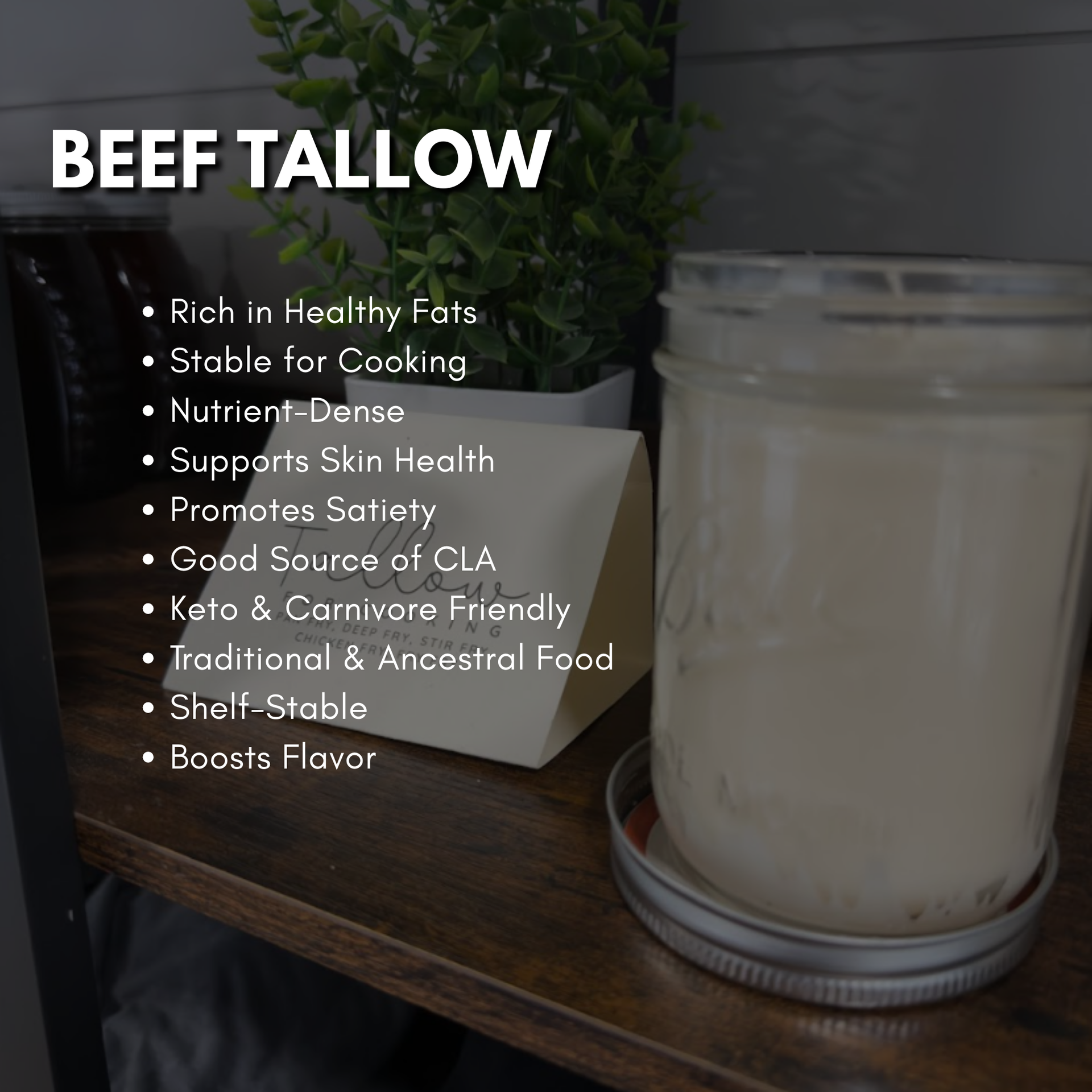 Fresh Beef Tallow (32fl.oz)